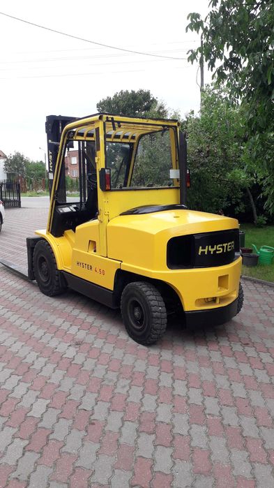 HYSTER H4.50XM silnik perkins diesel 4,5t pozycjoner wozek widlowy