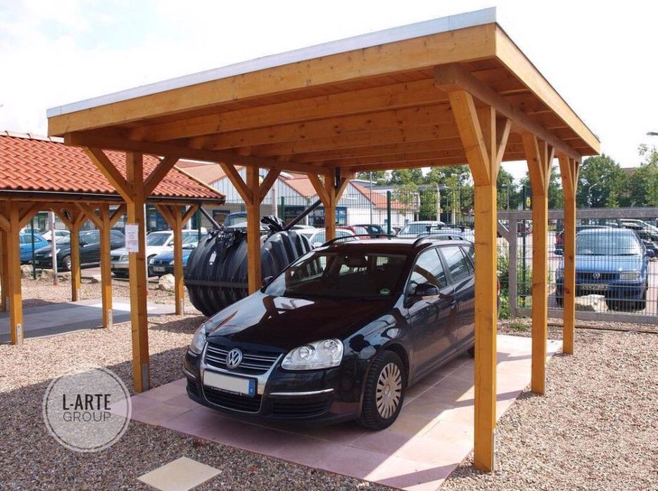 RIO Carport 380x550 wiata altana solidna konstrukcja Producent