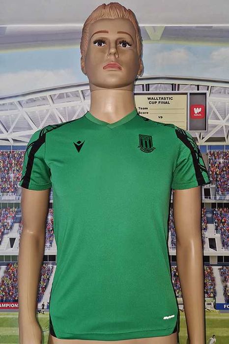 Stoke City Football Club Macron MDrySystem 2021-22 training shirt size: L JR /XS/