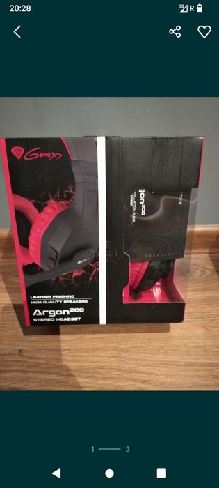 Słuchawki gamingowe Genesis Argon 200