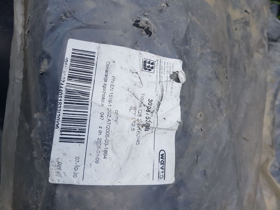 Wavin mufa wavisolo PE80 QS 200 fi 200 fi 160 250