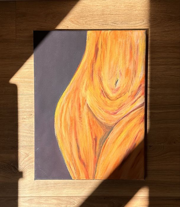 Ręcznie malowany obraz akrylowy 30x40