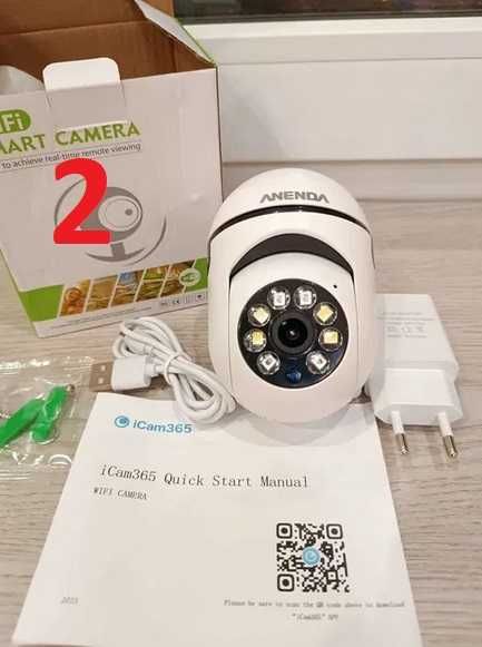 Камера 2.4 ГГц 2МП IP-камера, WiFi,  Yiiot, + 3 MP, IP-камера  icam365