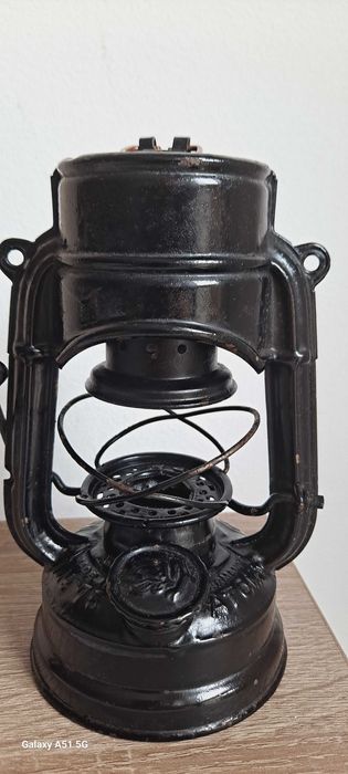 Lampa Naftowa FEUERHAND 75 ATOM WH/SS WEHRMACHT rarytas