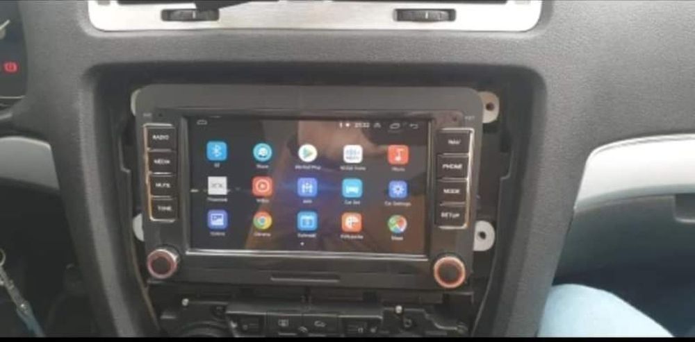 Rádio Android 14 com GPS Volkswagen/SEAT/Skoda (Artigo Novo)