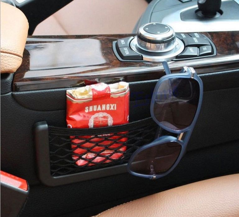 Bolsa Auto Arrumo/Organizador Rede Elástica
