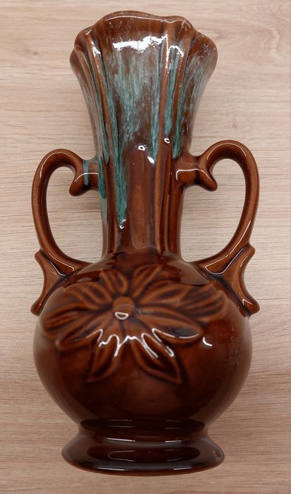 Mały wazon ceramiczny z okresu PRL
