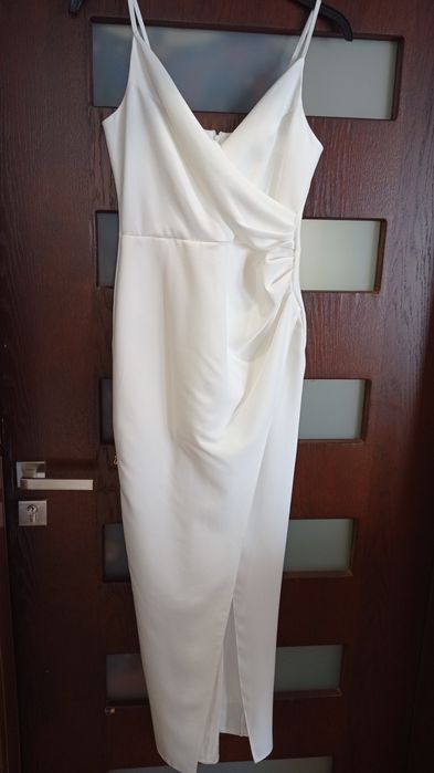 Sukienka ślubna. Śmietankowa. Rozmiar 38. Idealnie leży.