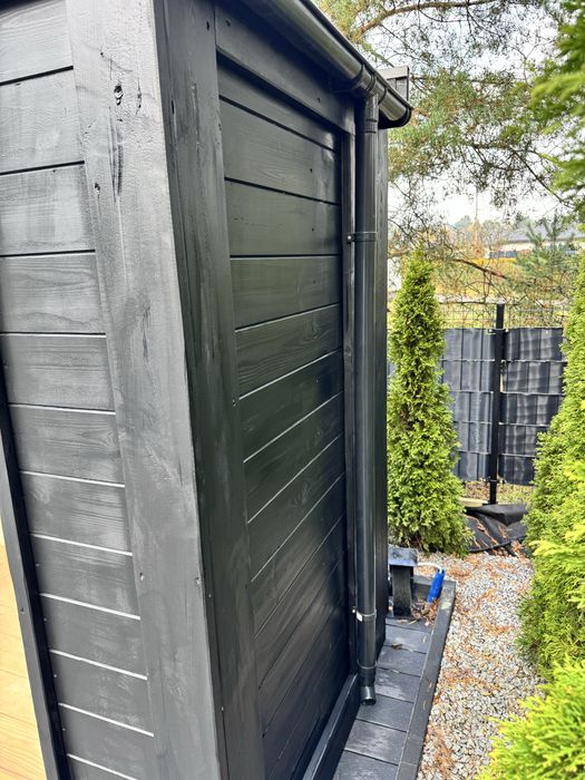 Sauna ogrodowa elektryczna harvia ocieplona