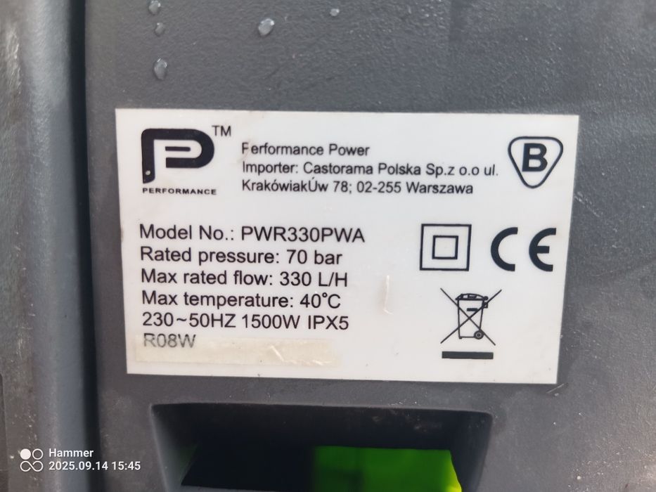 Myjka ciśnieniowa samochodowa