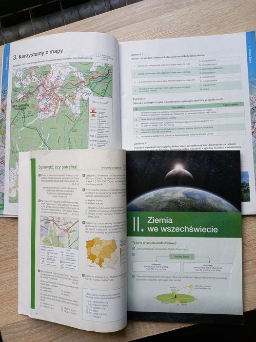 Oblicza geografi klasa 1 książka + ćwiczenie  technikum
