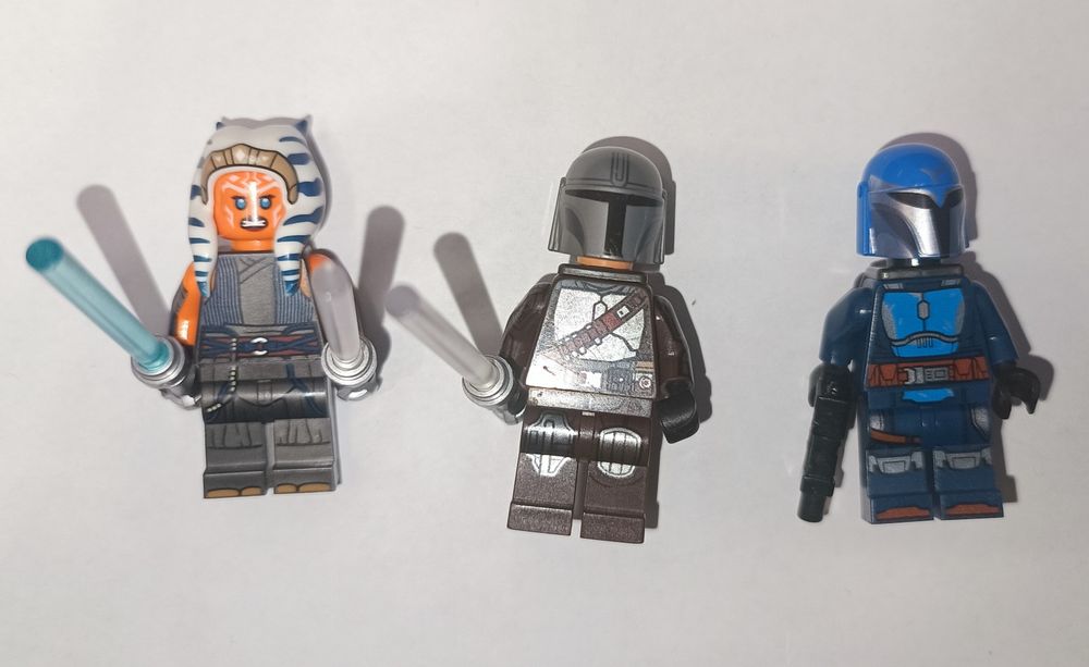 LEGO Star Wars Mandalorian, Ahsoka, Boba Fett – zestaw figurek
