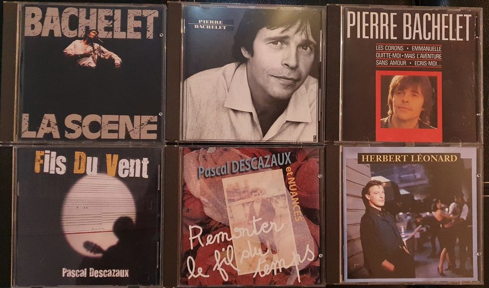 Cd's Bachelet, Descazaux, Leonard, etc.64552452683265120