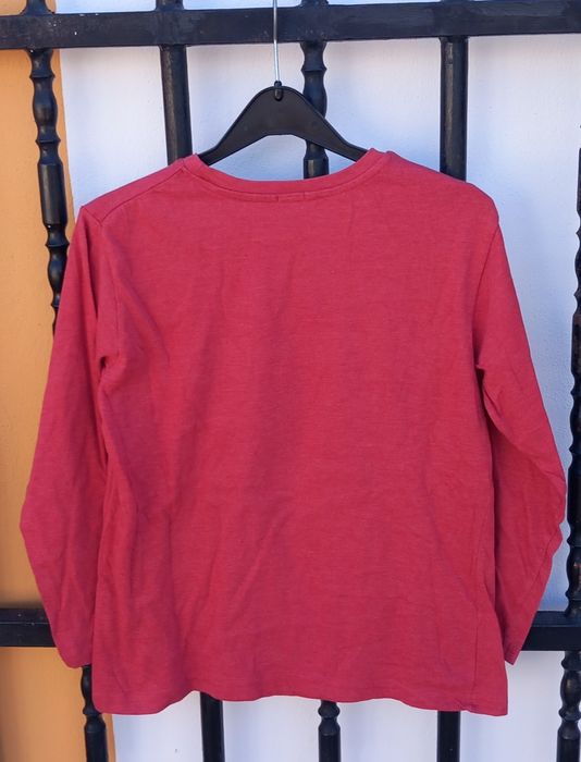 Blusa de manga comprida vermelha, tamanho 11-12anos da Basics 5€
