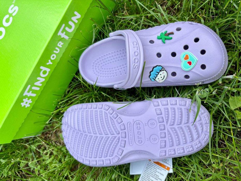 Крокси жіночі лавандові Crocs Baya 36, 37, 38, 39, 40/41 розміри всі є