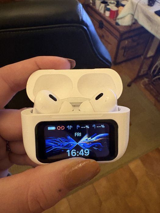 Auriculares com LCD