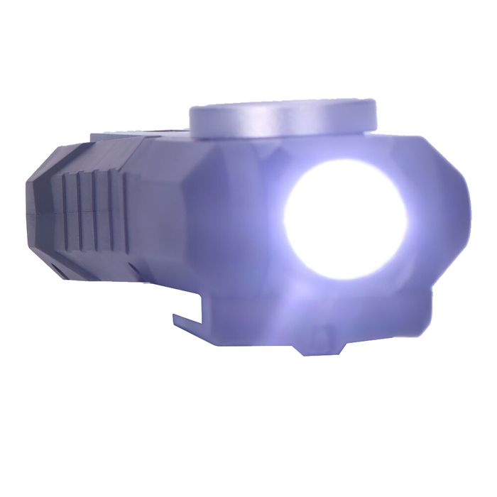 LANTERNA LED COB REDONDA 200lm + COB FRONTAL 200lm + SPOT SUPERIOR 50