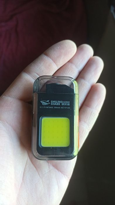 Запальничка ліхтарих Smiling Shark акумуляторна Type-c COB