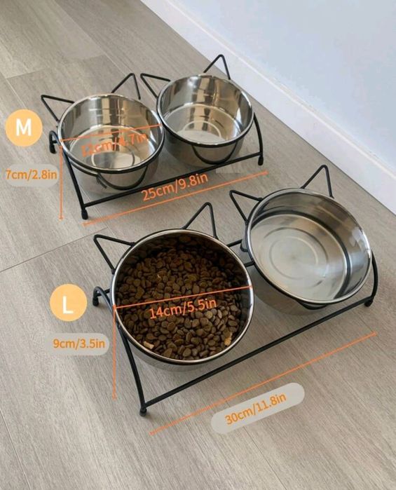 Comedouro e bebedouro pet