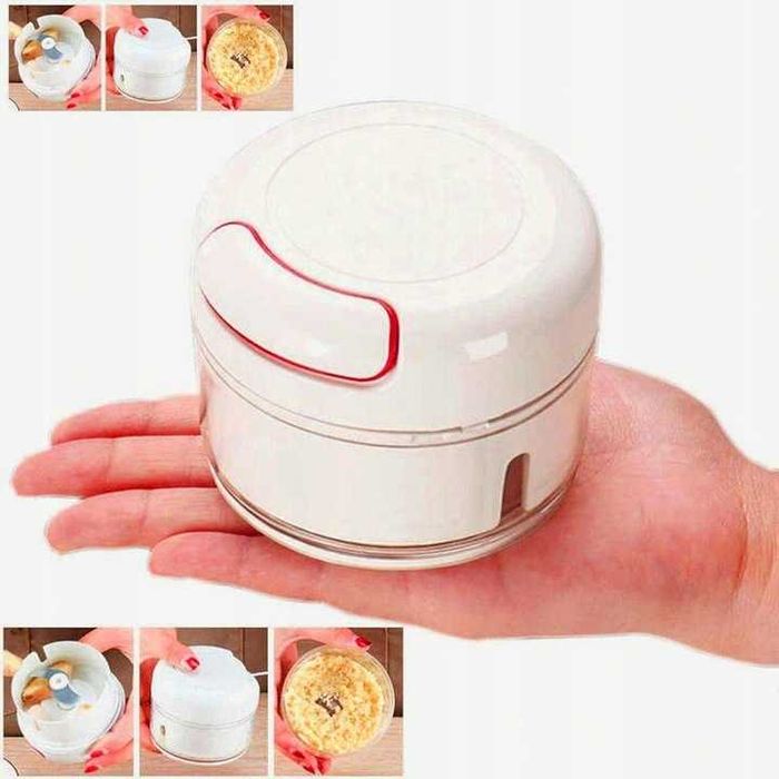 SIEKACZ Krajacz Kuchenny do WARZYW CEBULI CZOSNKU Sznurkowy Mini SUPER