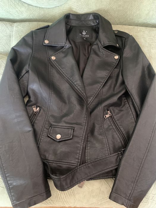 Косуха, куртка з еко шкіри