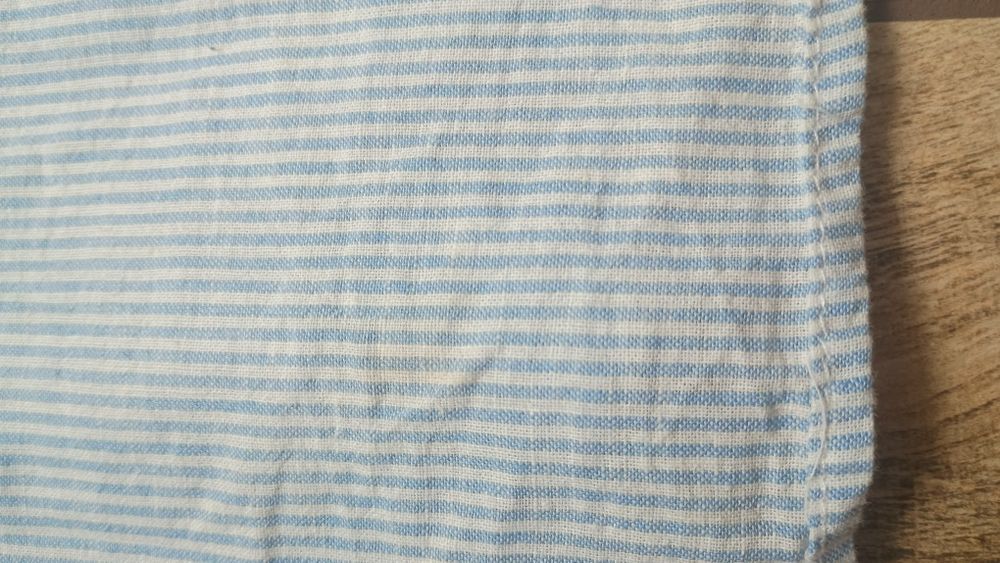 Koszula męska w paski Tom Tailor XL/len& bawełna/ Regular Fit