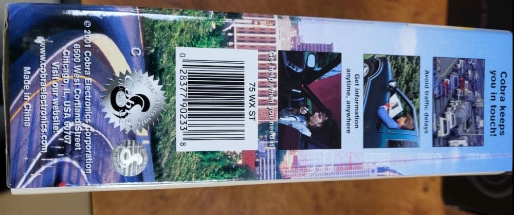 Рація Cobra 75 WX ST