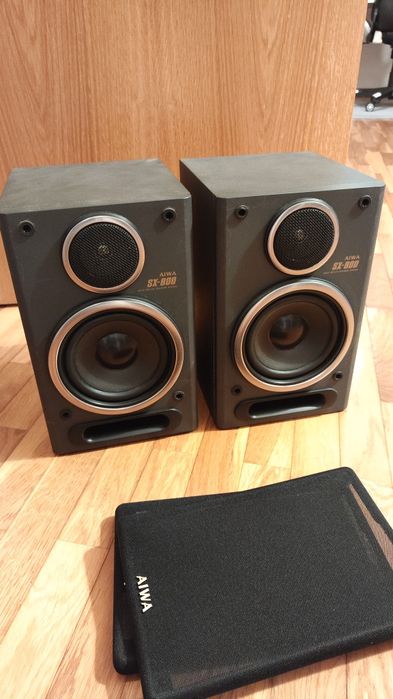 Colunas Aiwa 60w 6 ohm