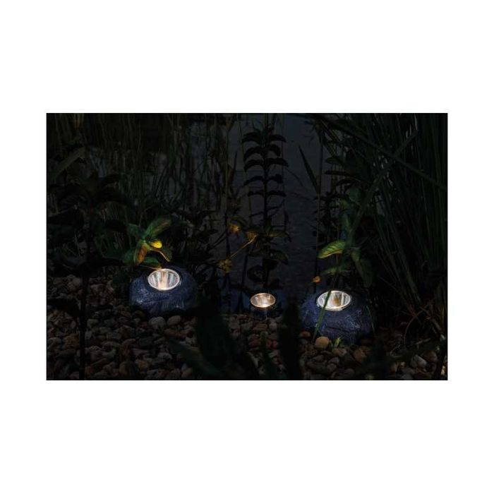 Iluminação LED Pontec PondoStar  Decoração Natural para Jardim Lago