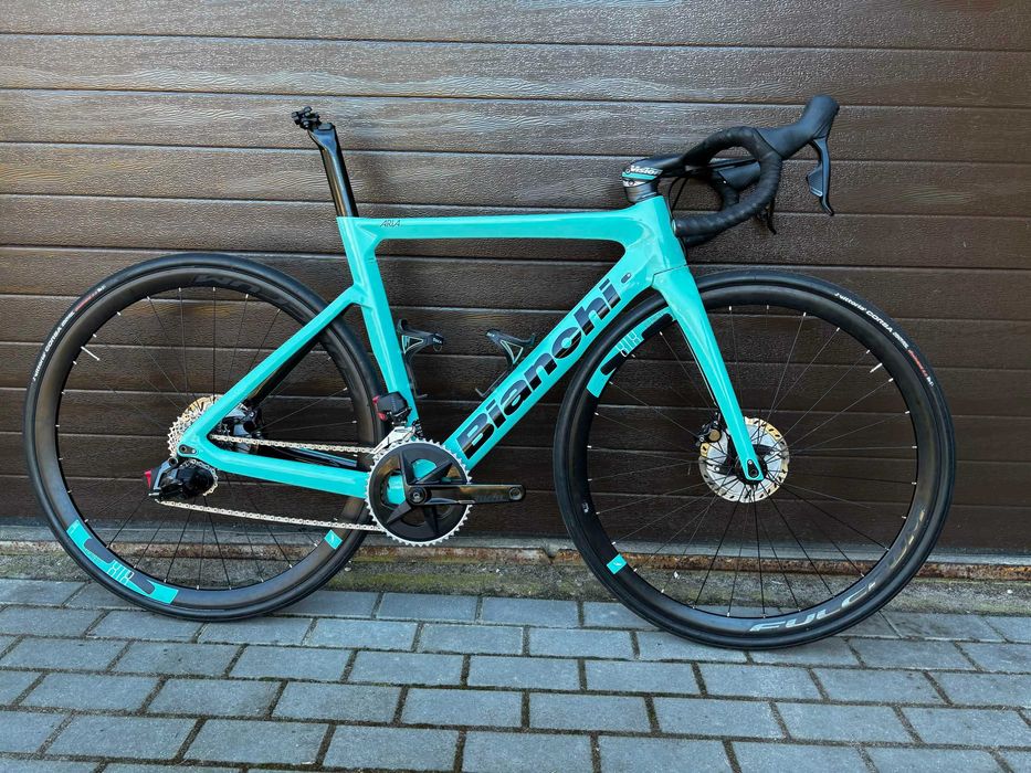 Bianchi Aria 53 2021 | SRAM Rival AXS | Pomiar Mocy | Vision Metron 5D