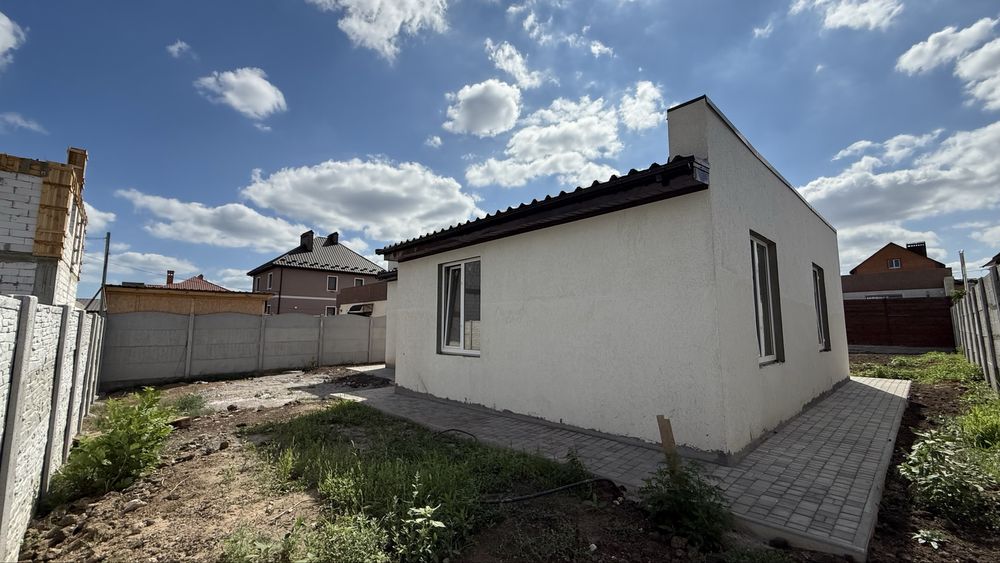 Одноэтажный дом |90 кв.м|4 сотки|Рассрочка 5 лет | Червоный Хутор