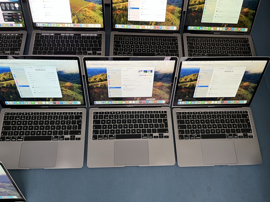 apple macbook Pro e Air portugues