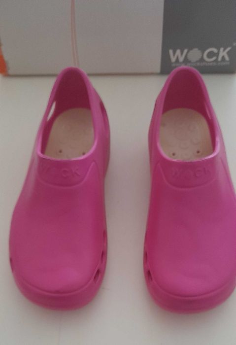 Sapatos de trabalho hospitalar ou cozinha, marca Wock
