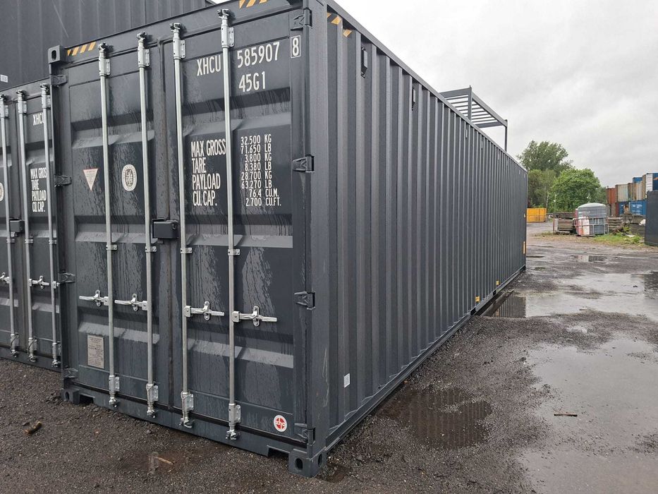 Kontener morski 40 HC One Way, nowy 12m, Transport