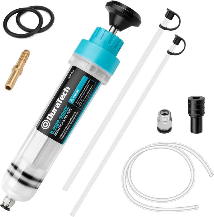 Pompa do odsysania oleju Strzykawka 200ml DURATECH + Akcesoria