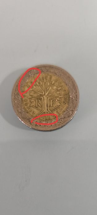 Moeda 2€ árvore da vida raríssima