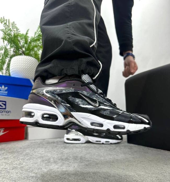 ТОП! Nike Air Max Skepta Tailwind Black White 40 - 45 найк скепта