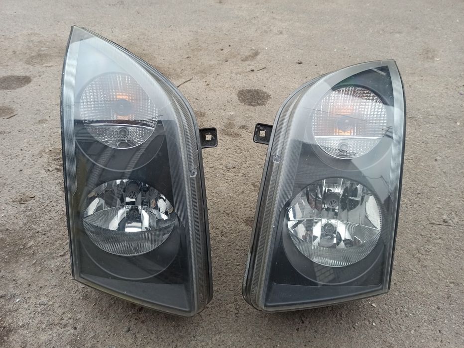 Фари VW Crafter 2006+ передні реснічки Крафтер