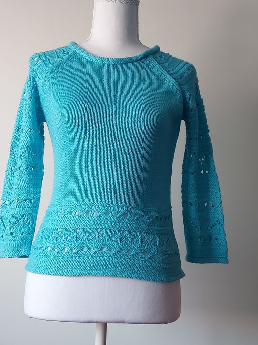 Camisola de Linha Turquesa - Tam° M