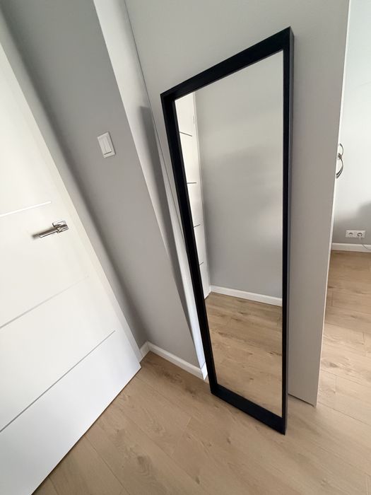 Lustro IKEA NISSEDAL czarne 40 × 150 cm