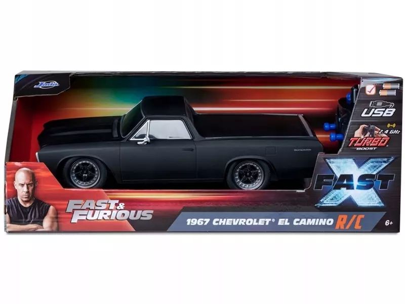 Samochód JADA TOYS F&F RC Chevrolet El Camino (FF10) 253206013. Jada Toys