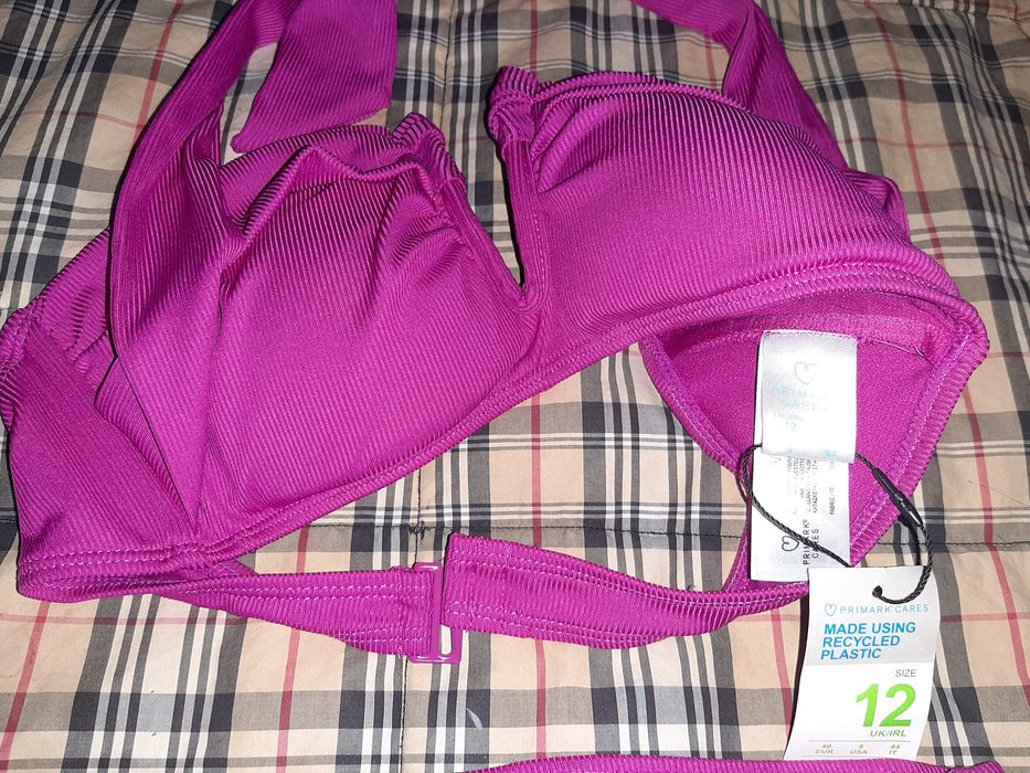 Новый раздельный купальник в рубчик Primark