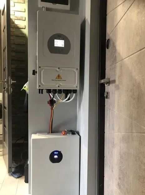 Комплект резервного живлення Deye гібридний інвертор 6квт + Deye Pro-C 5.1 квт.