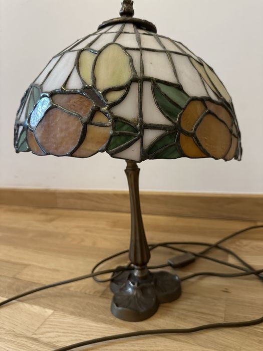 Lampa biurkowa, witrazowa, okazja