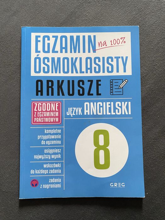 arkusze j. angielski e8