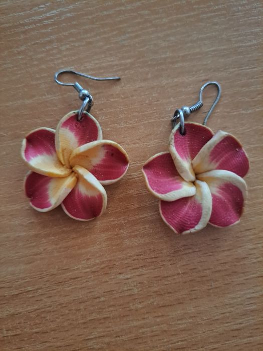 Kolczyki damskie kwiatki