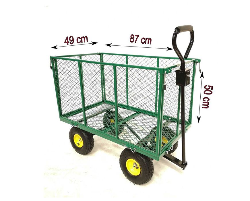 Wózek Transportowy Ogrodowy Taczka 500 kg - KURIER GRATIS !!!