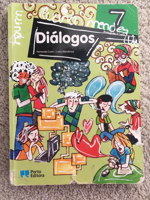 Manual português “Diálogos” 7° ano