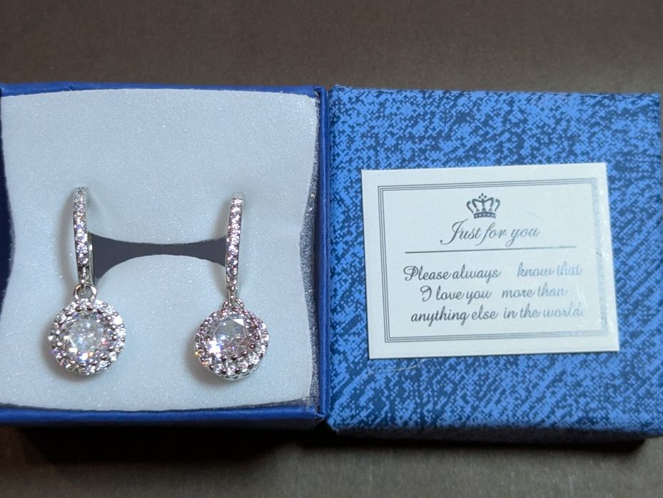 Сережки срібло 925s срібні серьги серебро серебряные