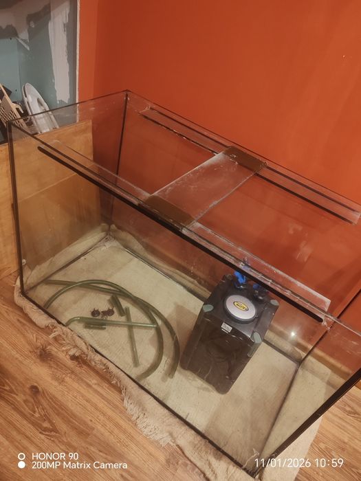 Akwarium 120x60x80+filtr AQUA NOVA NCF-1500